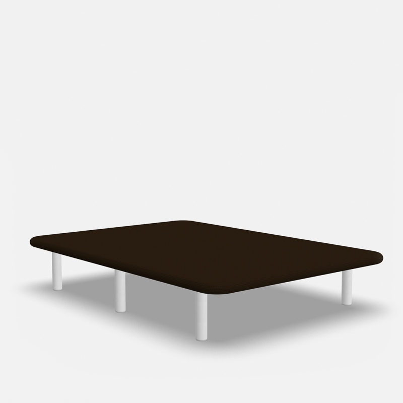 3D Wengué-Con patas de madera Blanca (+32€)