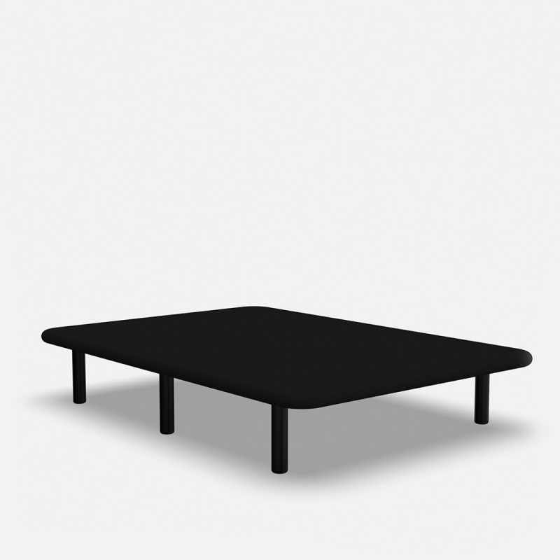 3D Negro-Con patas de madera Wengué (+28€)